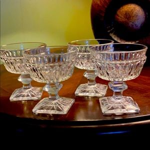 Park Lane crystal Goblets